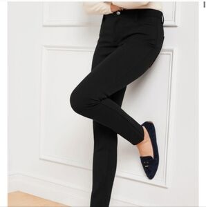 Talbots Soho 6 Pocket Black Jeggings Size 16 Casual